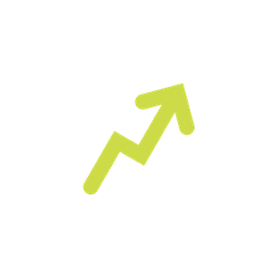 Tourism sector growth icon